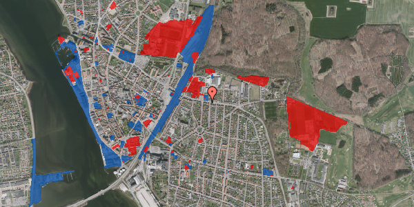 Jordforureningskort på Vesterskovvej 32, 4800 Nykøbing F