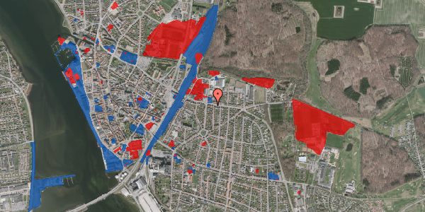 Jordforureningskort på Vesterskovvej 34, 4800 Nykøbing F