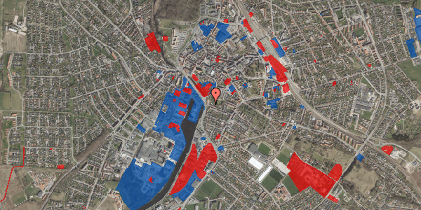 Jordforureningskort på Brandtsgade 1, 4700 Næstved