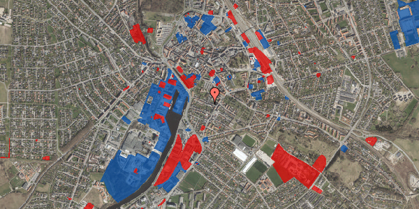 Jordforureningskort på Brandtsgade 22, 2. th, 4700 Næstved