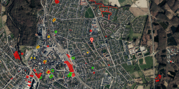 Jordforureningskort på Erantisvej 21F, 1. th, 4700 Næstved