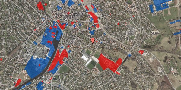 Jordforureningskort på Gallemarksvej 20, 4700 Næstved