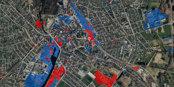 Jordforureningskort på Helgesvej 4, 4700 Næstved