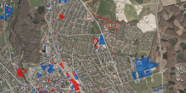 Jordforureningskort på Irisvej 19, 4700 Næstved