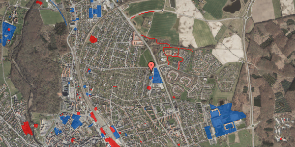 Jordforureningskort på Irisvej 44, 4700 Næstved