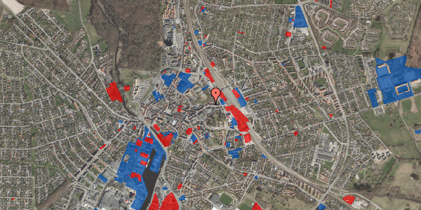 Jordforureningskort på Jernbanegade 21B, 2. th, 4700 Næstved