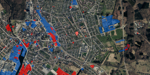 Jordforureningskort på Kastanievej 22, 4700 Næstved