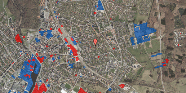 Jordforureningskort på Kildemarksvej 43, 4700 Næstved