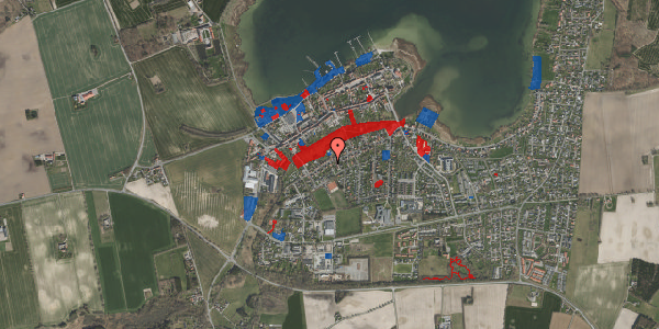 Jordforureningskort på Lindevej 12, 4720 Præstø