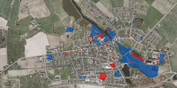 Jordforureningskort på Emil Aarestrups Gade 40, 4990 Sakskøbing