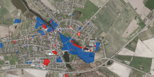 Jordforureningskort på Skolegade 7, 4990 Sakskøbing