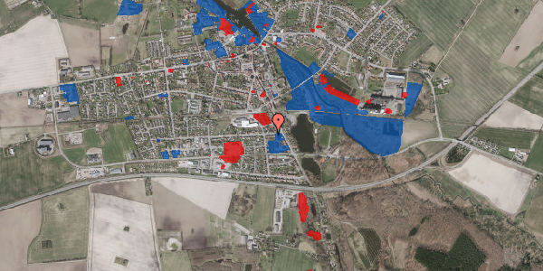 Jordforureningskort på Skovvej 7, 4990 Sakskøbing