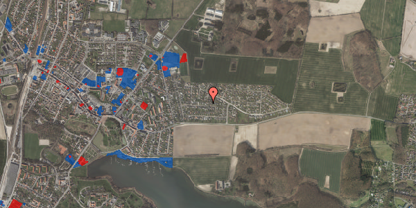 Jordforureningskort på Aagaardsvej 23, 4760 Vordingborg