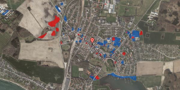 Jordforureningskort på Algade 38A, 4760 Vordingborg