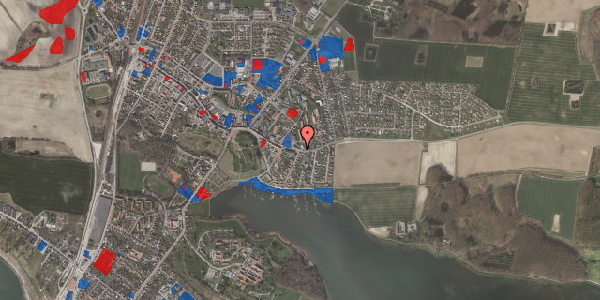 Jordforureningskort på Algade 143, 4760 Vordingborg