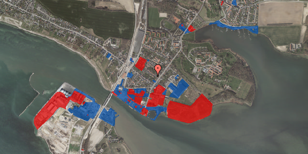 Jordforureningskort på Chr Mathiesensgade 4, 4760 Vordingborg