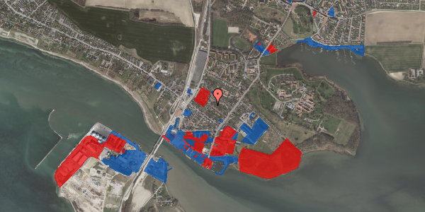 Jordforureningskort på Chr Mathiesensgade 21, 4760 Vordingborg