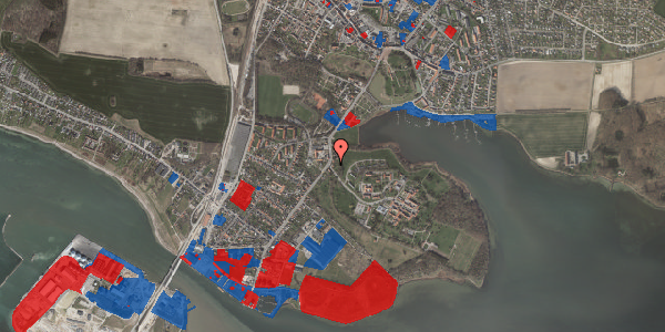 Jordforureningskort på Færgegaardsvej 13, 4760 Vordingborg