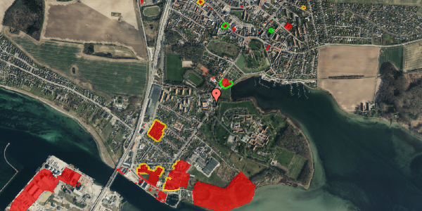 Jordforureningskort på Færgegaardsvej 22, 1. , 4760 Vordingborg