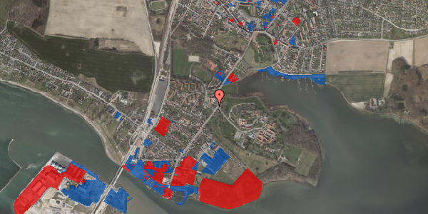 Jordforureningskort på Færgegaardsvej 28, 4760 Vordingborg