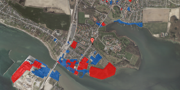 Jordforureningskort på Færgegaardsvej 40, 4760 Vordingborg