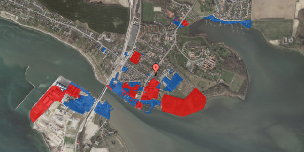 Jordforureningskort på Færgegaardsvej 61, 4760 Vordingborg