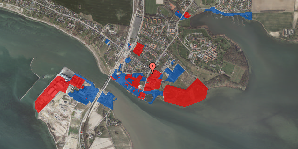 Jordforureningskort på Færgegaardsvej 73, 4760 Vordingborg