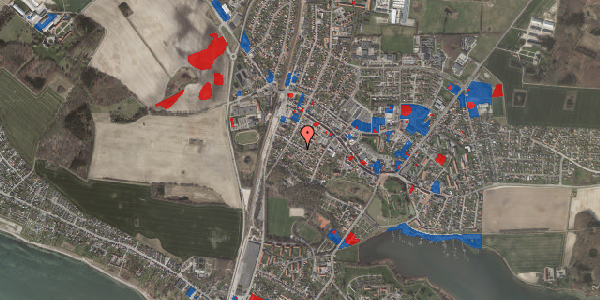 Jordforureningskort på Heibergsvej 55, 4760 Vordingborg