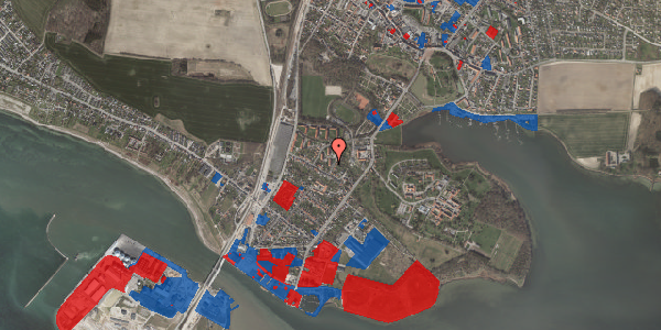 Jordforureningskort på Mosebakken 1, 2. th, 4760 Vordingborg