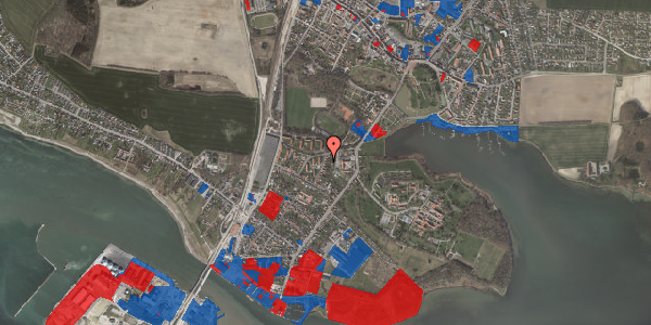 Jordforureningskort på Mosebakken 16, 4760 Vordingborg