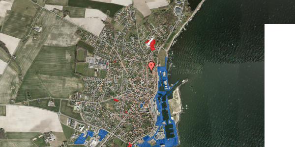 Jordforureningskort på Aasen 36, 3730 Nexø