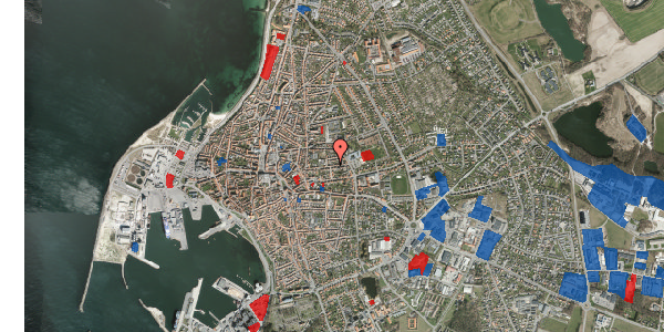 Jordforureningskort på Dampmøllegade 15, 3700 Rønne