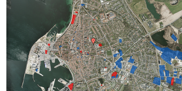 Jordforureningskort på Fru Krabbes Vej 19, 3700 Rønne