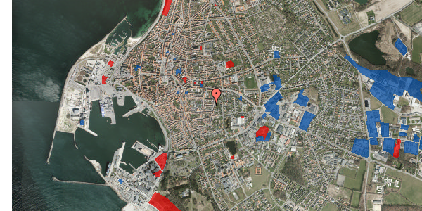 Jordforureningskort på Johnsens Tværvej 16, 3700 Rønne