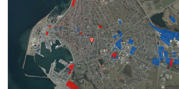 Jordforureningskort på Johnsensvej 11, 3700 Rønne