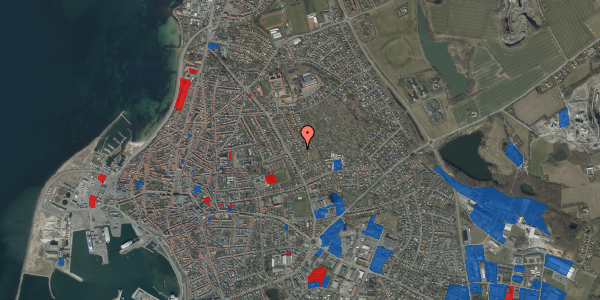 Jordforureningskort på Malmøvej 13, 3700 Rønne