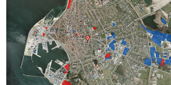 Jordforureningskort på Ny Østergade 48, 3700 Rønne