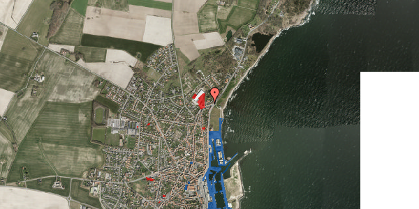 Jordforureningskort på Pilebrovej 11, 3730 Nexø