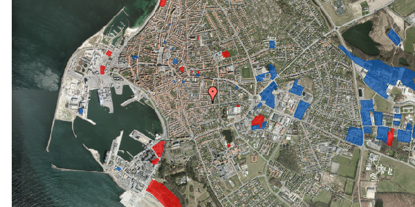 Jordforureningskort på Voldgade 16, 3700 Rønne