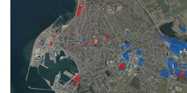 Jordforureningskort på Østergade 47, 2. 4, 3700 Rønne