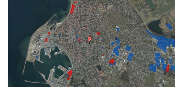 Jordforureningskort på Østergade 60, 3700 Rønne