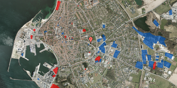 Jordforureningskort på Åkirkebyvej 26, 3700 Rønne