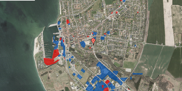Jordforureningskort på Brydes Alle 1, 5610 Assens