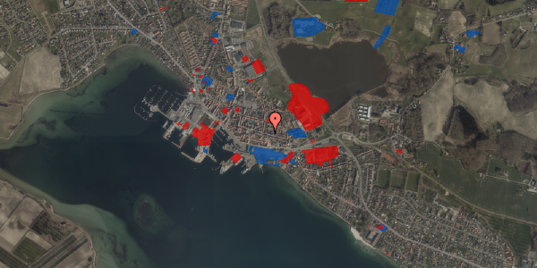 Jordforureningskort på Østergade 17, 1. th, 5600 Faaborg