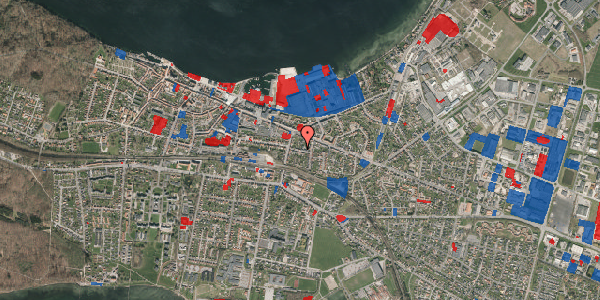 Jordforureningskort på Meyersgade 9, 5500 Middelfart