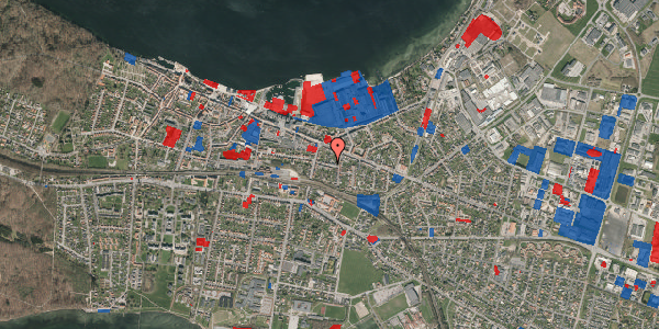 Jordforureningskort på Meyersgade 13, st. th, 5500 Middelfart