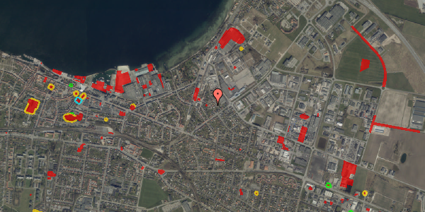 Jordforureningskort på Møllehaven 5, 5500 Middelfart