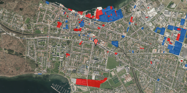 Jordforureningskort på Østre Hougvej 7, 5500 Middelfart