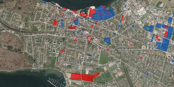 Jordforureningskort på Østre Hougvej 9, 5500 Middelfart