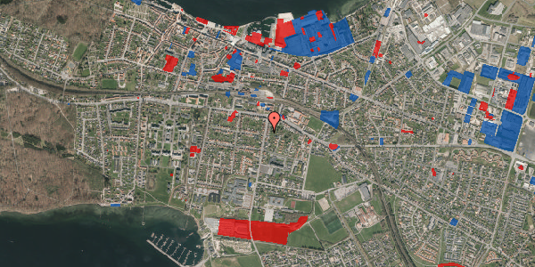 Jordforureningskort på Østre Hougvej 21, 5500 Middelfart